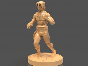 vega sculpture from street fighter 3D-Modell