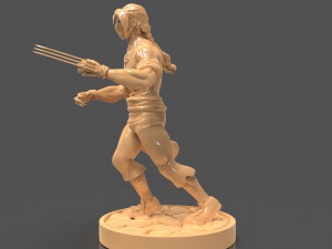 vega sculpture from street fighter 3D-Modell