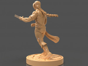 vega sculpture from street fighter 3D-Modell