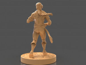 vega sculpture from street fighter 3D-Modell