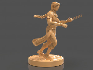 vega sculpture from street fighter 3D-Modell