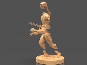 vega sculpture from street fighter 3D-Modell