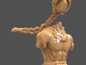 vega sculpture from street fighter 3D-Modell