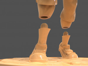 vega sculpture from street fighter 3D-Modell