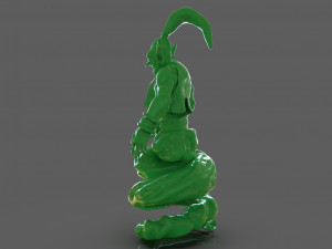 djinn genie sculpture 3D Model