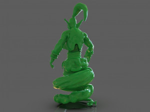 djinn genie sculpture 3D Model