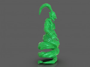 djinn genie sculpture 3D Model