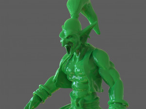 djinn genie sculpture 3D Model