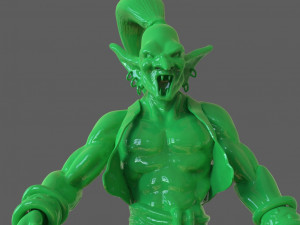 djinn genie sculpture 3D Model