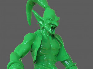 djinn genie sculpture 3D Model