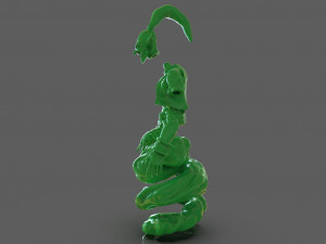 djinn genie sculpture 3D Model