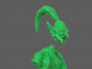 djinn genie sculpture 3D Model