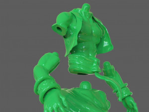 djinn genie sculpture 3D Model