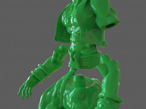 djinn genie sculpture 3D Model