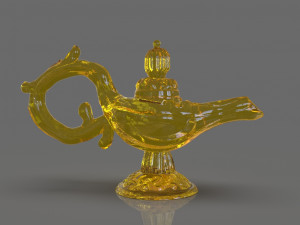 djinn genie sculpture 3D Model
