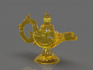 djinn genie sculpture 3D Model