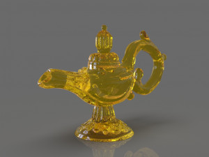 djinn genie sculpture 3D Model