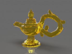 djinn genie sculpture 3D Model