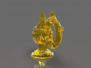 djinn genie sculpture 3D Model