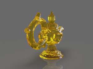 djinn genie sculpture 3D Model