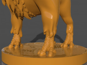 deer god 3Dプリントモデル