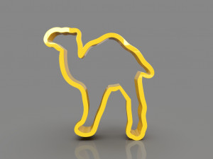 3 wise men and animals cookie cutters pack 3D-Druckmodell