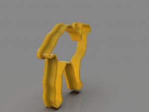 3 wise men and animals cookie cutters pack 3D-Druckmodell