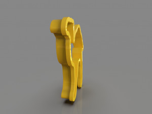 3 wise men and animals cookie cutters pack 3D-Druckmodell