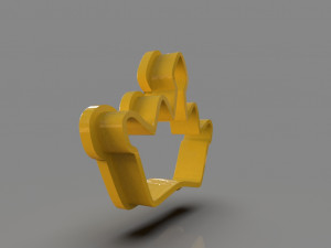 3 wise men and animals cookie cutters pack 3D-Druckmodell