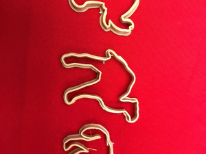3 wise men and animals cookie cutters pack 3D-Druckmodell