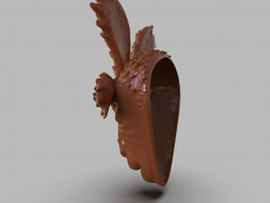 deer god mask simple wooden version Modelo de Impressão 3D