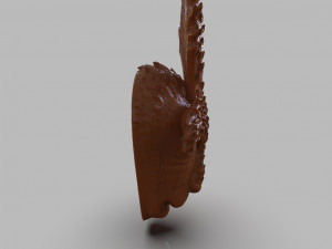 deer god mask simple wooden version Modelo de Impressão 3D
