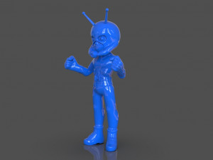 ant man chibi version 3d print Model Cetak 3D