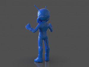 ant man chibi version 3d print Model Cetak 3D