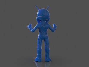 ant man chibi version 3d print Model Cetak 3D