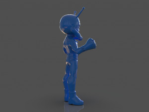 ant man chibi version 3d print Model Cetak 3D