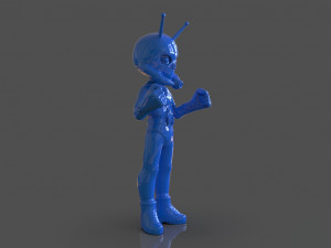 ant man chibi version 3d print Model Cetak 3D