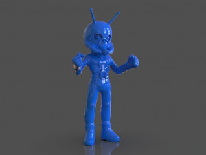 ant man chibi version 3d print Model Cetak 3D