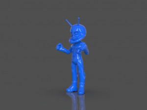 ant man chibi version 3d print Model Cetak 3D