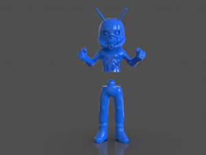 ant man chibi version 3d print Model Cetak 3D