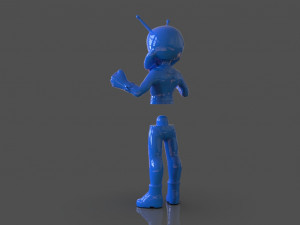 ant man chibi version 3d print Model Cetak 3D