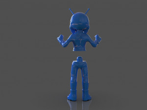 ant man chibi version 3d print Model Cetak 3D