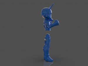 ant man chibi version 3d print Model Cetak 3D