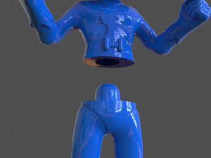 ant man chibi version 3d print Model Cetak 3D