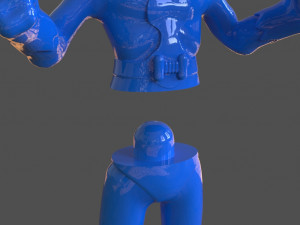ant man chibi version 3d print Model Cetak 3D