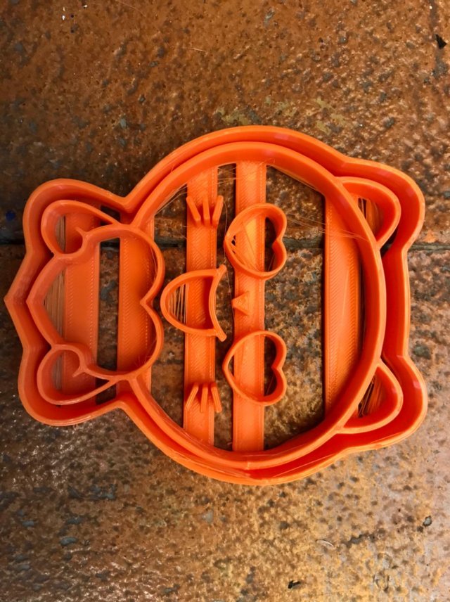 cat in love cookie cutter Modèles 3D en vedette .c4d .max .obj .3ds .fbx .stl .blend 