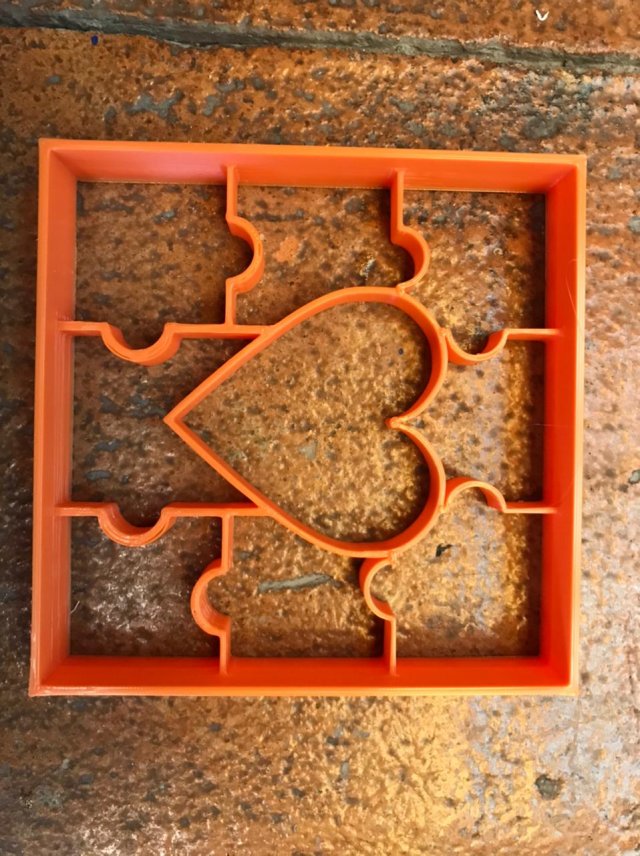 love puzzle cookie cutter Modèles 3D en vedette .c4d .max .obj .3ds .fbx .stl .blend 