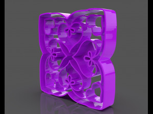 romantic hearts cookie cutter 3D Принт Модель