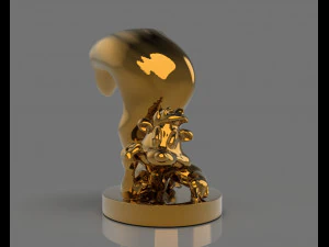 pepe le pew figurine 3D Print Model