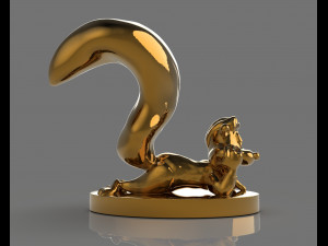pepe le pew figurine 3D Baskı Modeli